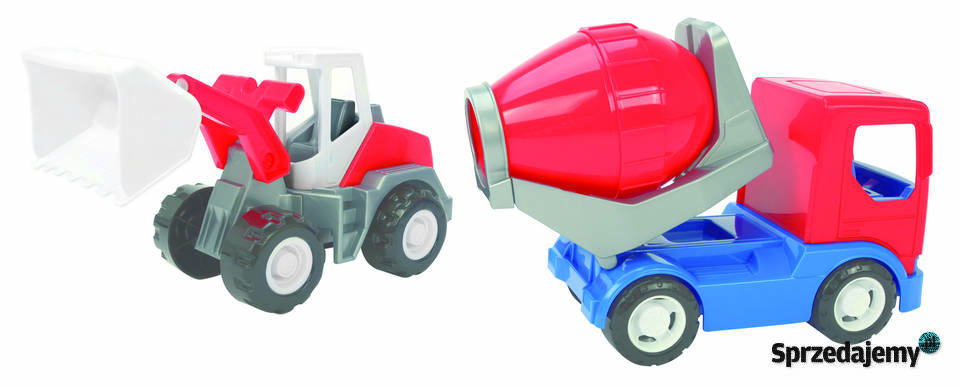 Wader Auto Tech Truck budowlane 2 w kartonie mix podlaskie Bielsk Podlaski