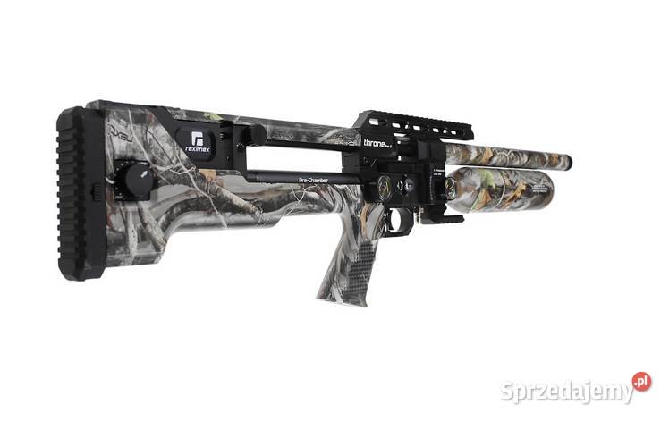 Wiatrówka PCP Reximex Throne Gen 2 G1 Camo 55 mm Sporty strzeleckie i myślistwo Trzcianka sprzedam