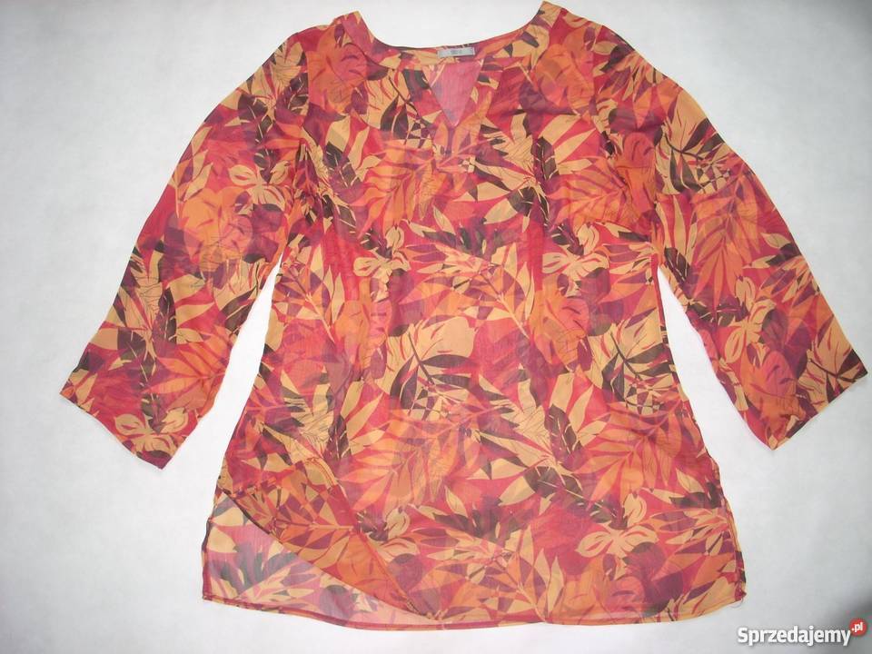 MarksSpencer tunika zwiewna Liście 44 46 48 Marks&amp;Spencer Nowy Sącz
