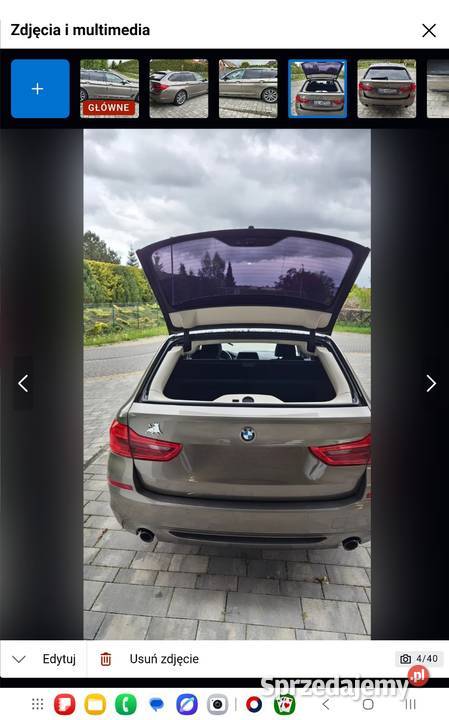 Sprzedam BMW 520 D G31 centralny zamek Słupsk