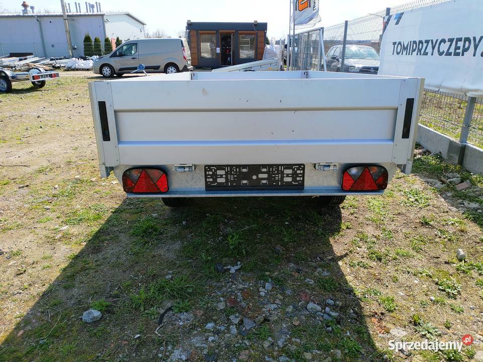 Przyczepka min pod ule przyczepa 300x150 alu Niewiadów