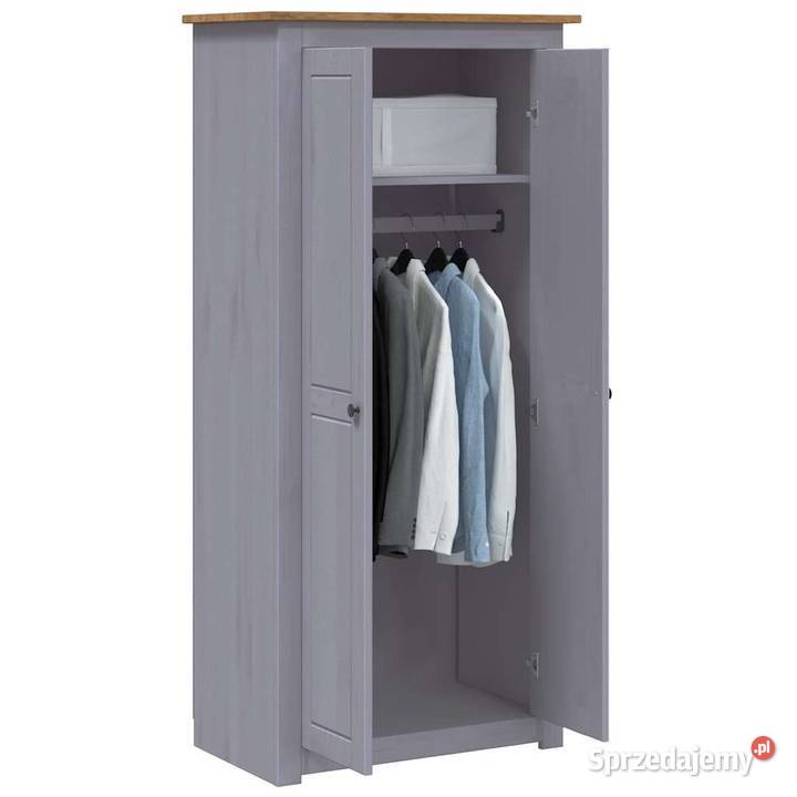 vidaXL Szafa szara 80 x 50 x 1715 lita