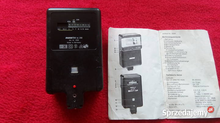 Lampa błyskowa Reviue tron bc 260