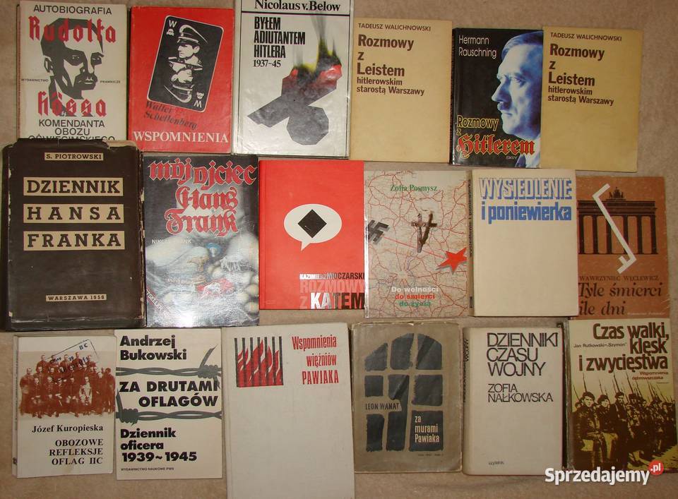 Niemieckie obozy koncentracyjne historia, archeologia Radom sprzedam