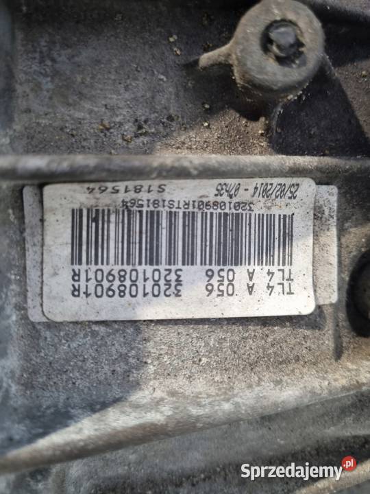 SKRZYNIA BIEGÓW Renault Megane III 15 DCI