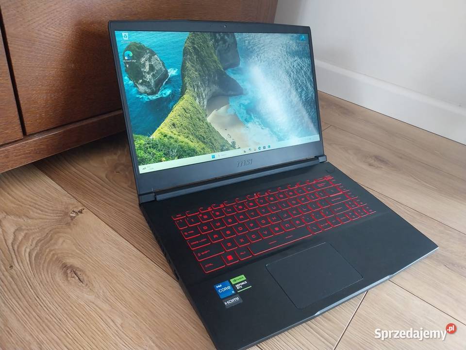 Laptop MSI ThinkPad GF63 12 VE znawców gier 16GB Olsztyn