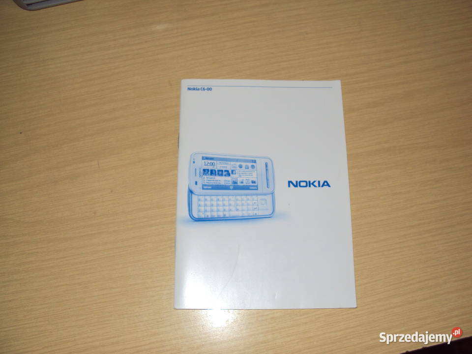 Instrukcja obsługi Nokia C6