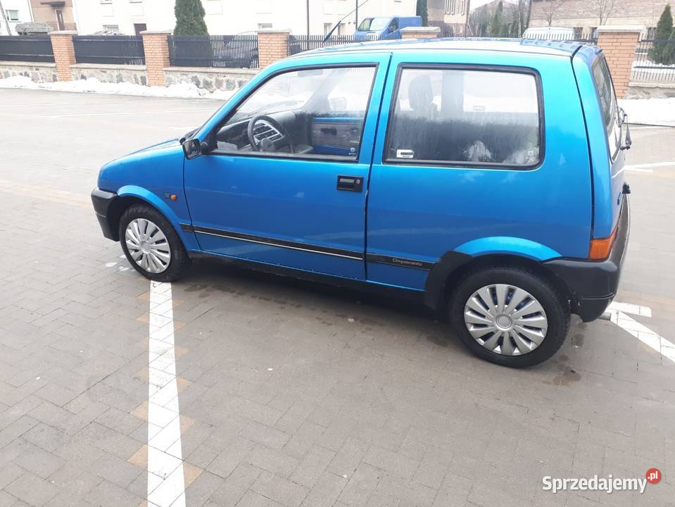 Fiat Cinquecento 700 Rok produkcji 1994 Łapy