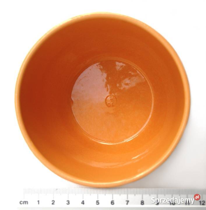 Osłonka ceramiczna brzoskwiniowa gładka średnica Lublin sprzedam