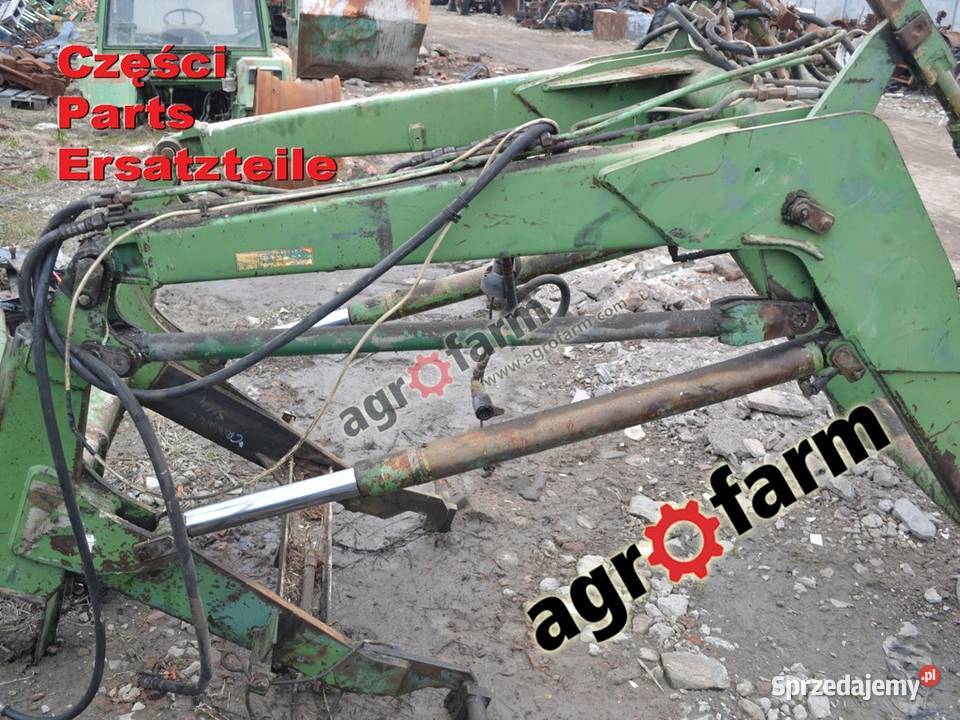 Fendt 380 GT części skrzynia biegów most przedni Byków