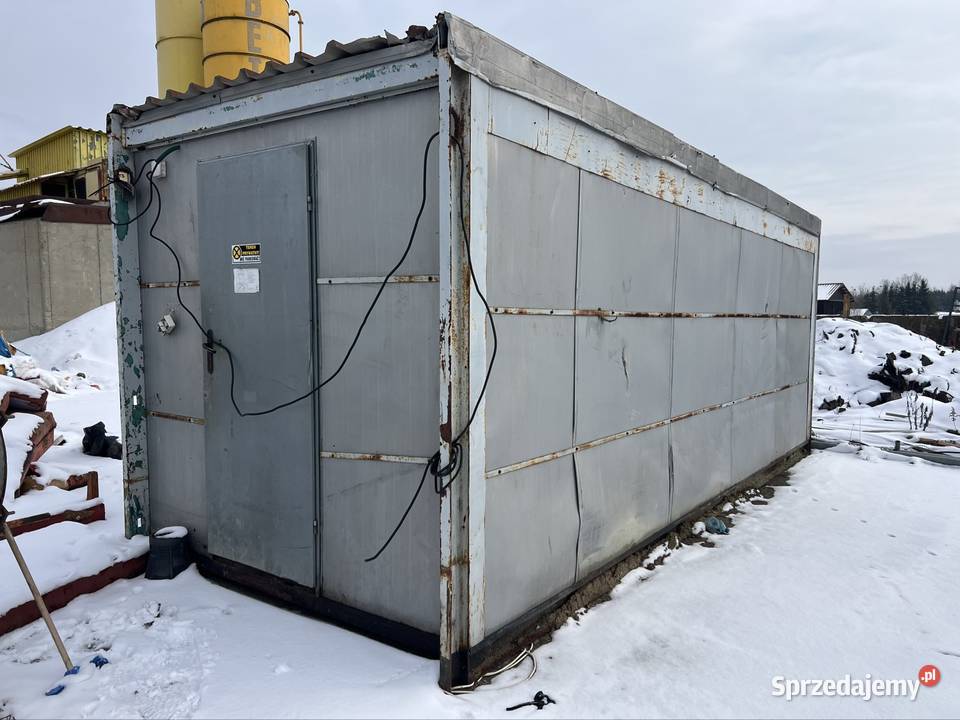 KontenerBarak na Budowę działkę Pozostałe Staszów sprzedam