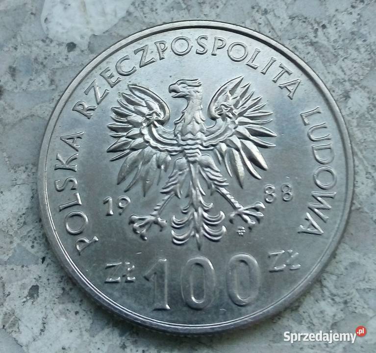 POLSKA 100 1988 r JADWIGA