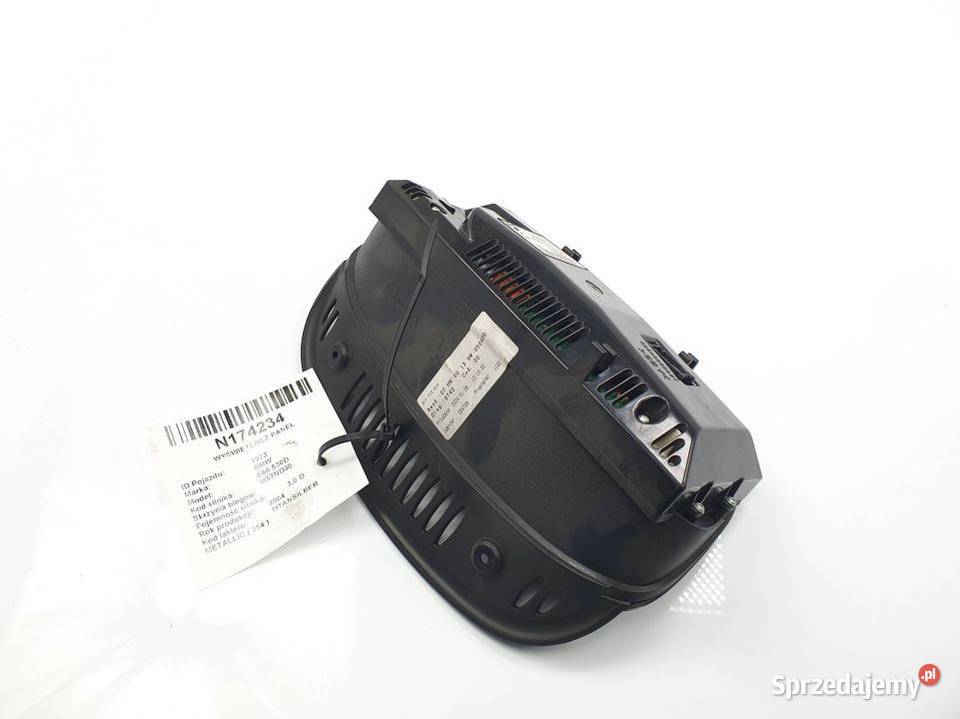 WYŚWIETLACZ PANEL BMW E60 530D A2C53082636 Lipno