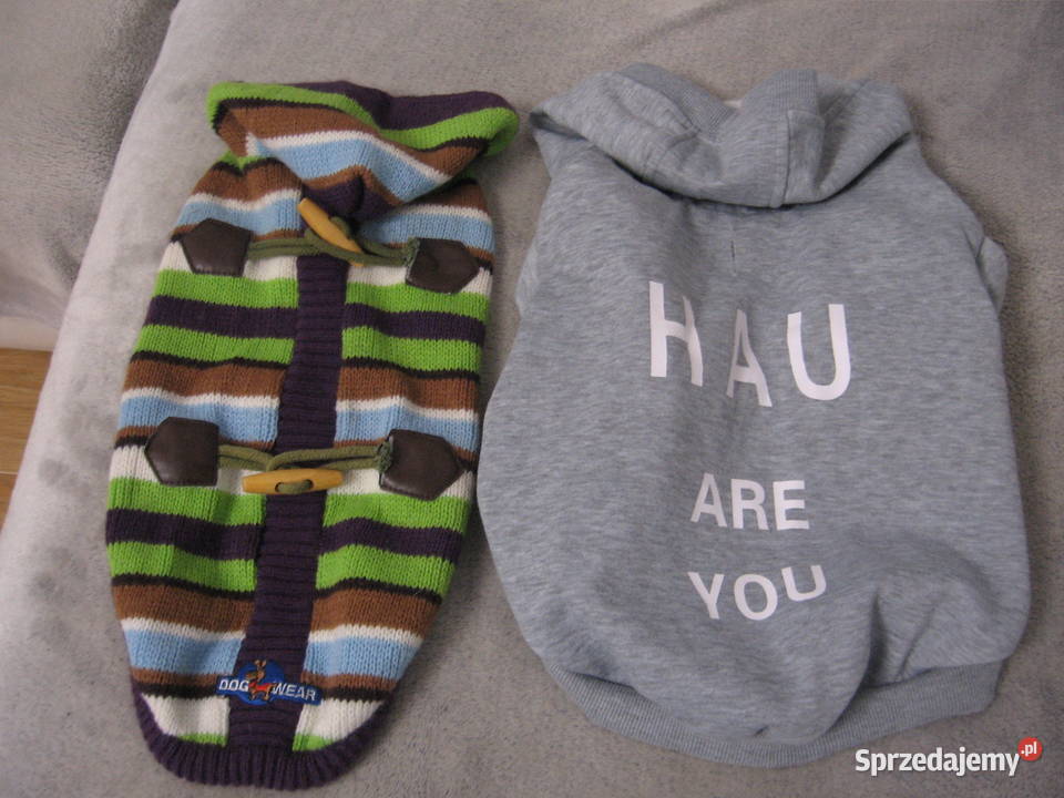 Ubranka psa małego bonus smycz sznurkowa Olsztyn