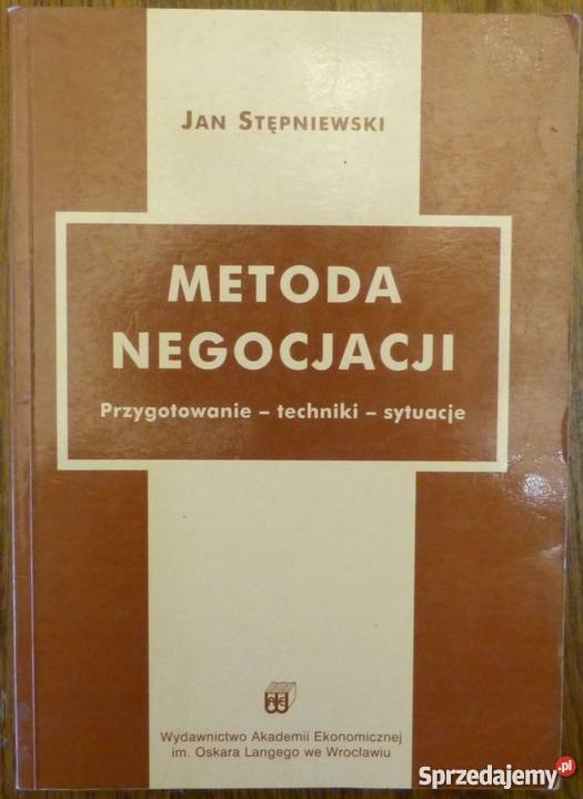 METODA NEGOCJACJI STĘPNIEWSKI JAN Łódź