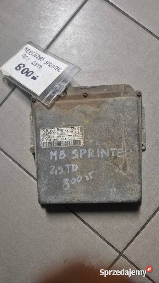 Sterownik silnika mercedes sprinter 29 TD dostawcze łódzkie Piotrków Trybunalski