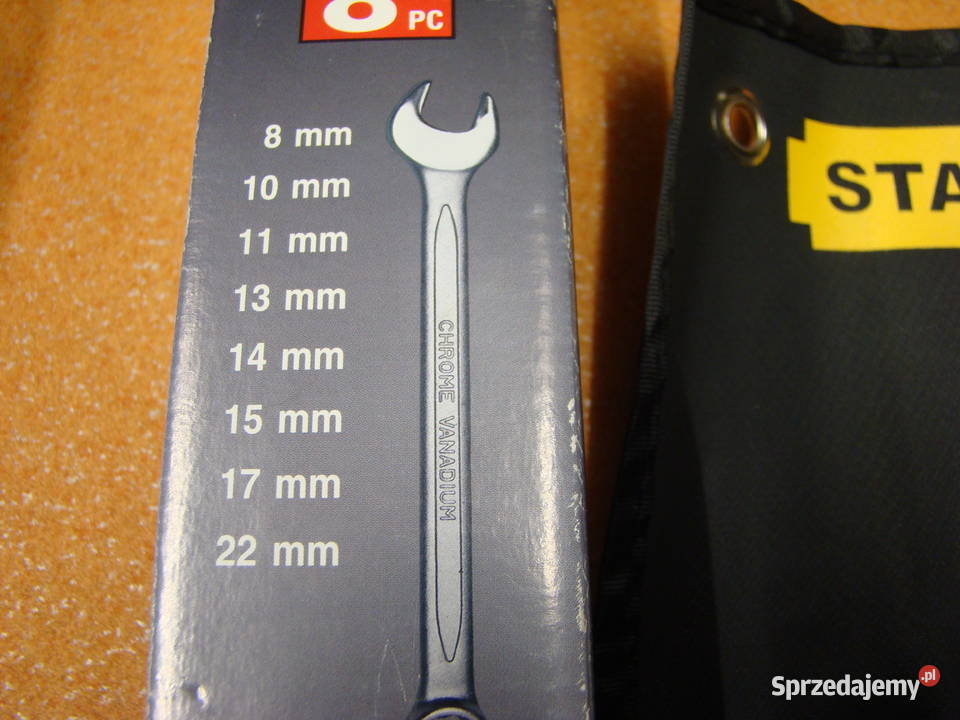 Zestaw kluczy płaskooczkowych STANLEY M 8 22 Bielsko-Biała