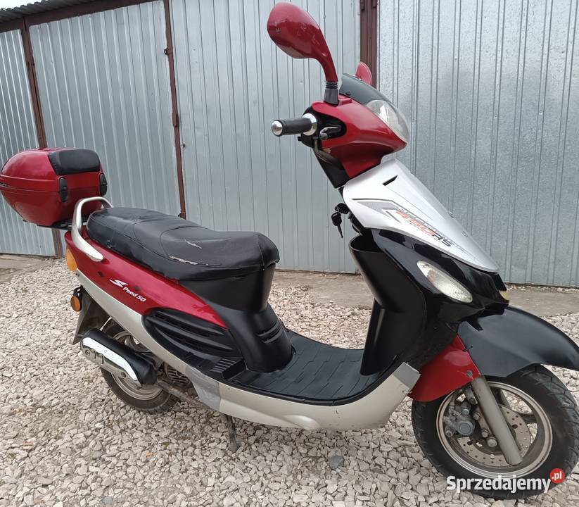 Skuter 50ccm kupiony w polskim salonie Dąbrowa Tarnowska