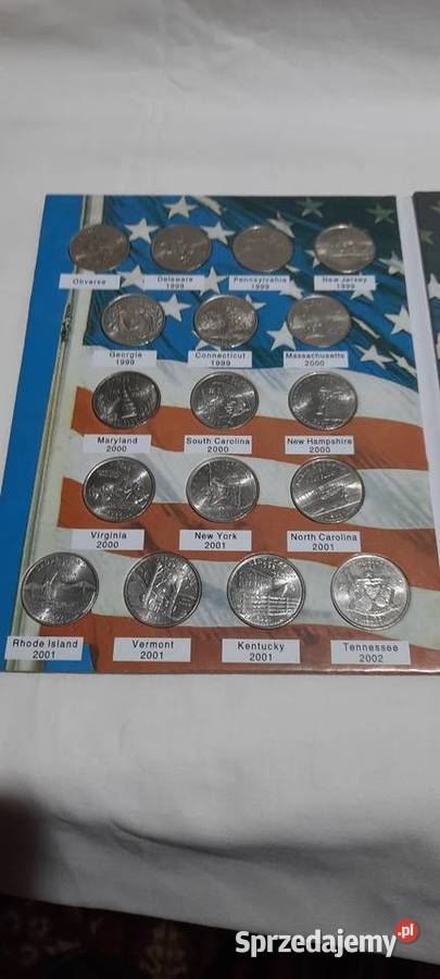 monety USA Album Commemorative Quarters 19992008