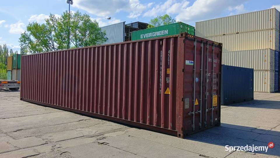 Kontener morski 40 HC 12 metrowy Szczytno
