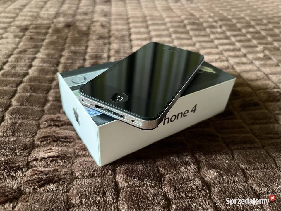 Świetny Apple iPhone 4G 8gb czarny