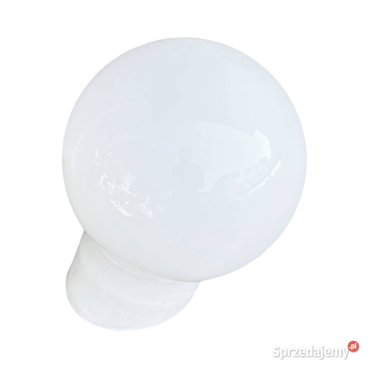 Kinkiet industrialny biały szklany FOTON Polska Warszawa