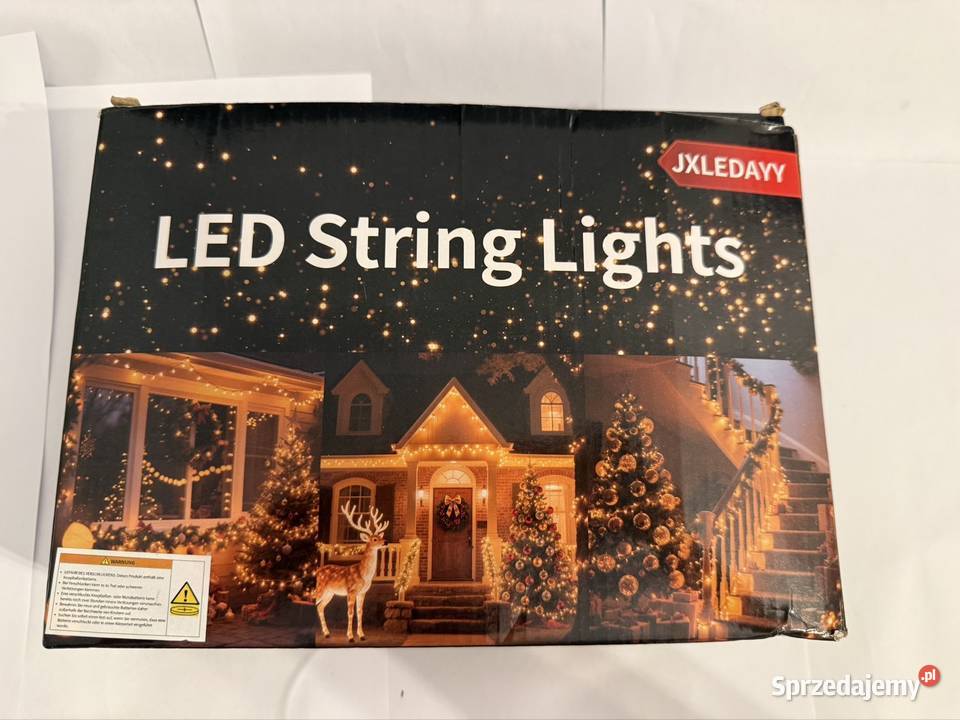 Lampki LED ogrodowe dekoracyjne ciepłe światło Lampki biurkowe mazowieckie Siedlce