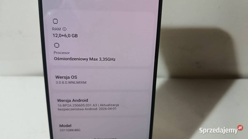 Smartfon XIAOMI Poco X6 Pro 5G 12512GB