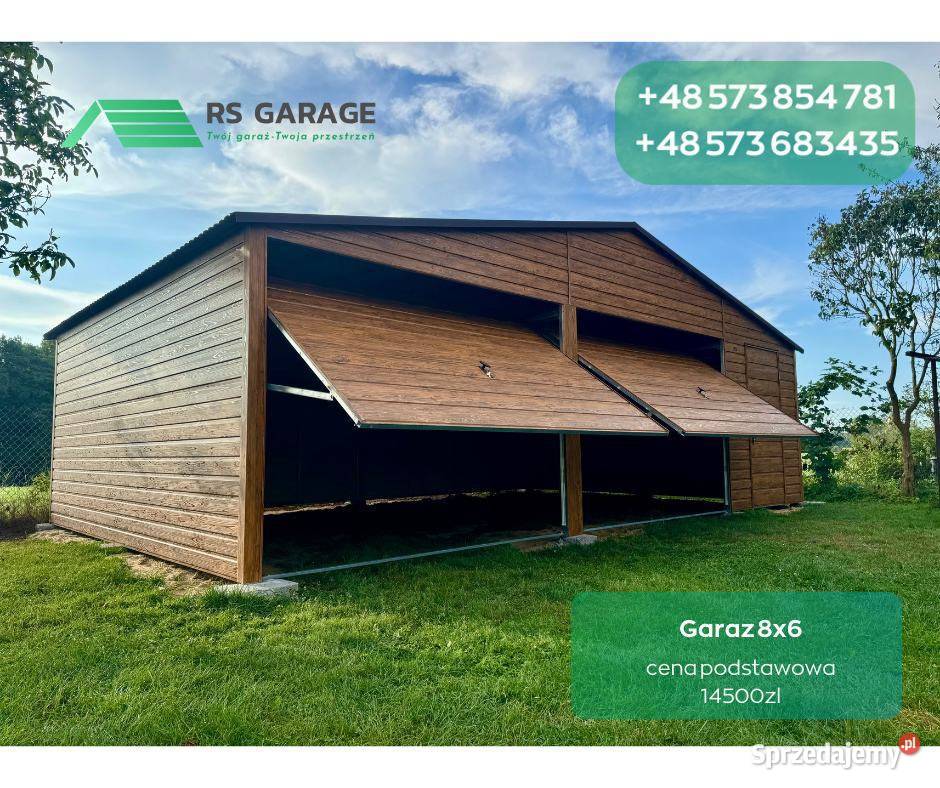 Garaż blaszany 5x6 Świdnica