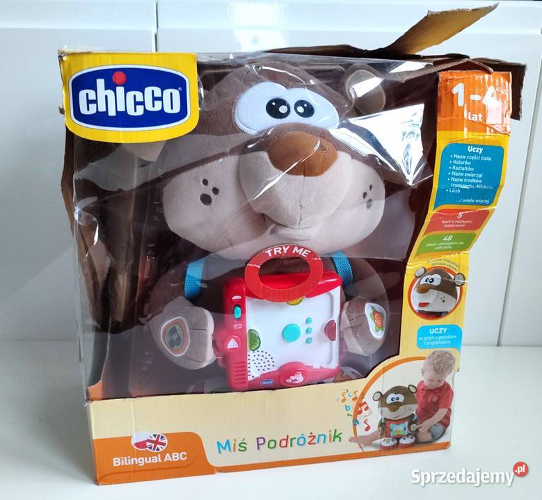 Interaktywny Miś podróżnik polskiangielski Katowice