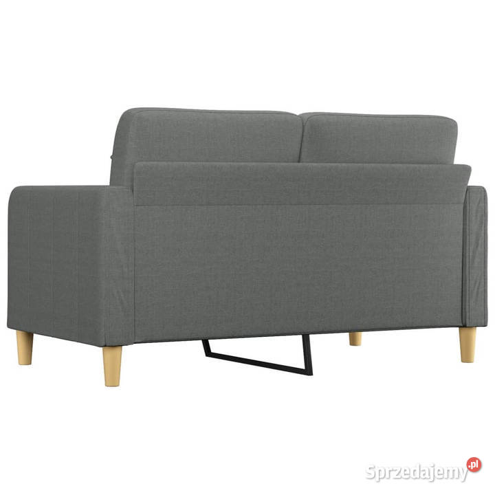 Sofa 2osobowa ciemnoszara 140 tapicerowana Sofy i kanapy Warszawa sprzedam