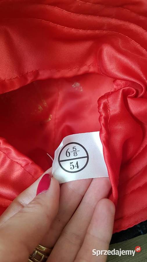 Kask jeździecki zamszowy 54 Nowy Sącz
