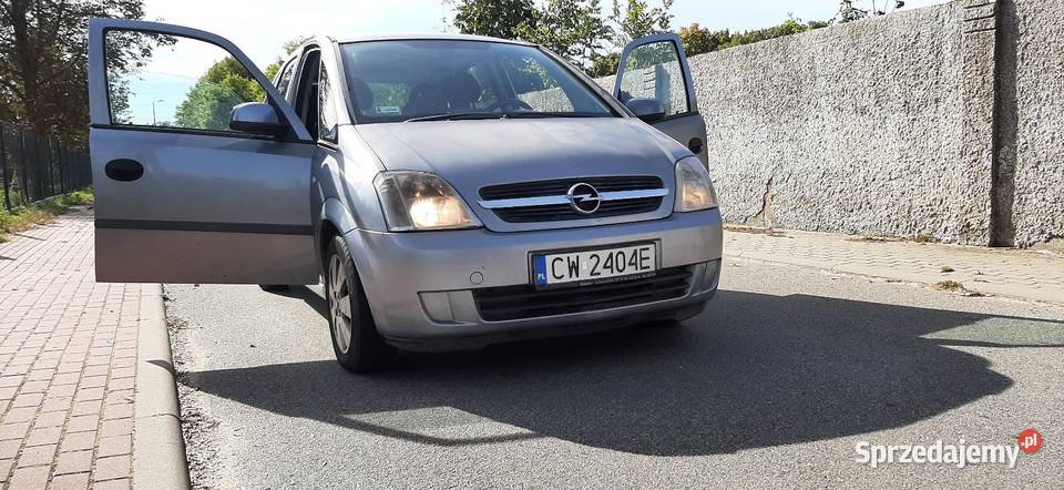 Opel Meriva 16 LPG Hak Lubień Kujawski sprzedam