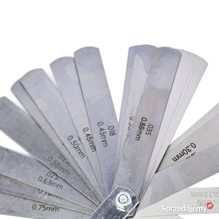 Szczelinomierz 00408 mm Zestaw 32 małopolskie Ludźmierz