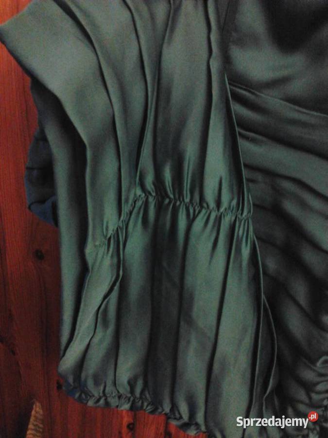 Sukienka stylu retro vintage kolor turkusowy Rozmiar 40(L) sprzedam