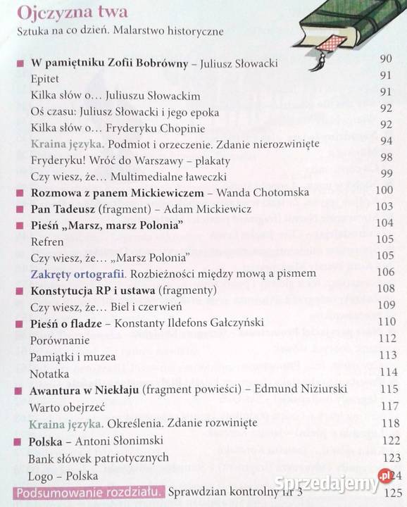 Jutro pójdę w świat kl 5 H Dobrowolska U Chełm sprzedam