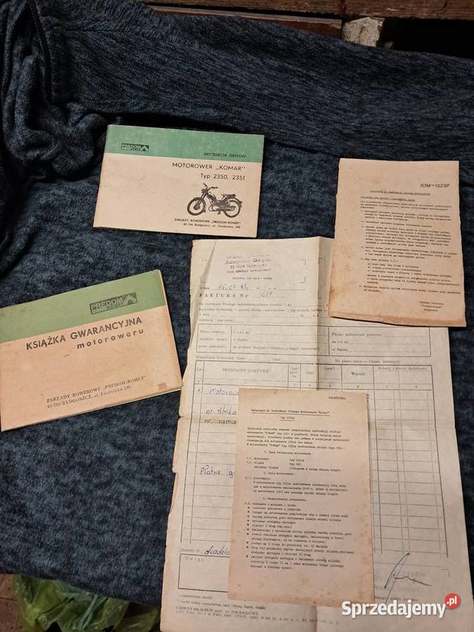 Komar Romet Silnik 023 orginał motorynka wsk śląskie Jaworzno