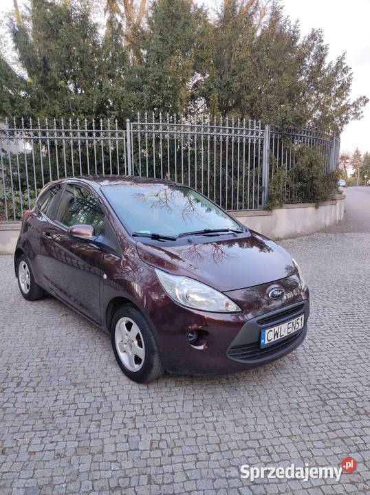 Ford Ka salon Polska 86 bezwypadkowy benzyna Toruń sprzedam