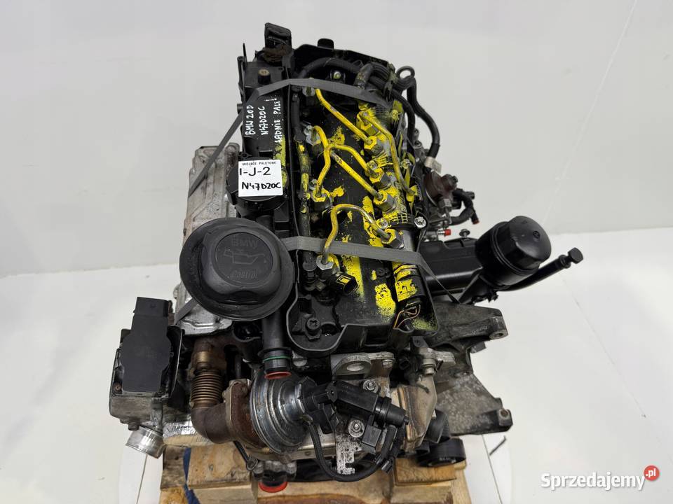 SILNIK N47D20C BMW E90 E91 E92 E60 E61 X3 E83 lubelskie