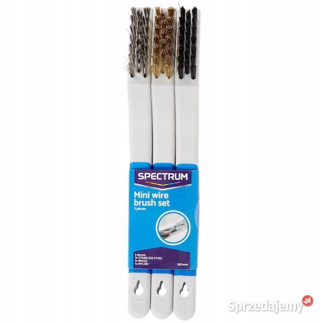 Zestaw 3 szczotek czyszczących Spectrum nylonowa Rzeszów