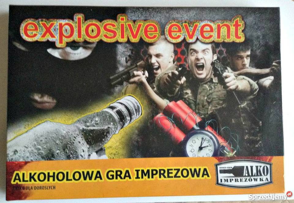 Alkoholowa gra imprezowa Explosive Event Płock