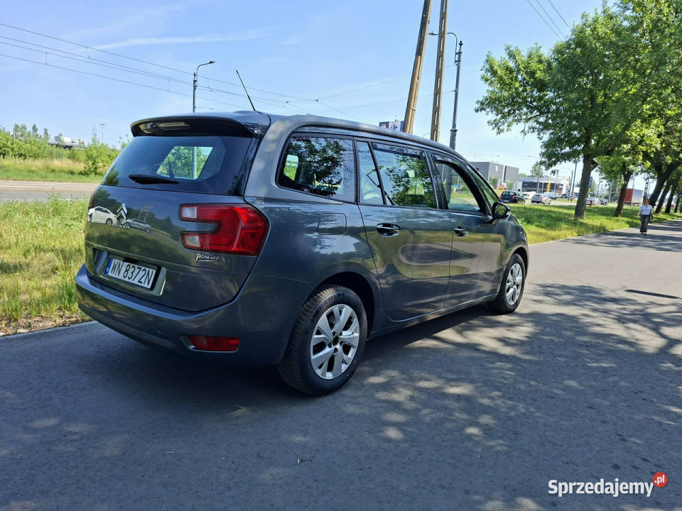 Citroen C4 Picasso 7mio osobowy klima navi II wielofunkcyjna kierownica Łódź