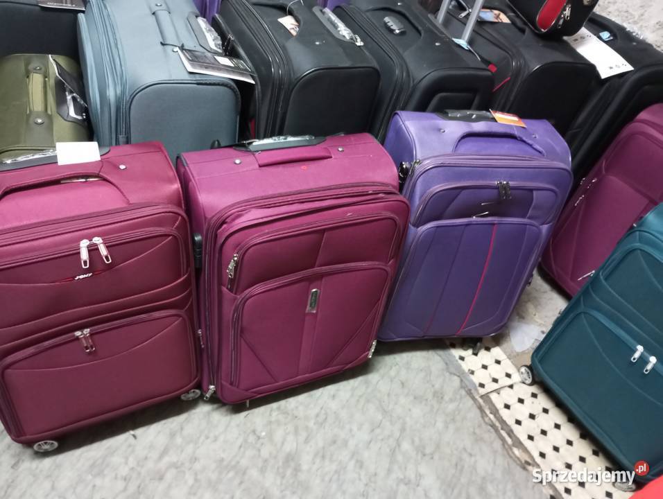 walizka duża 140 litrowa z grubej codury na 4