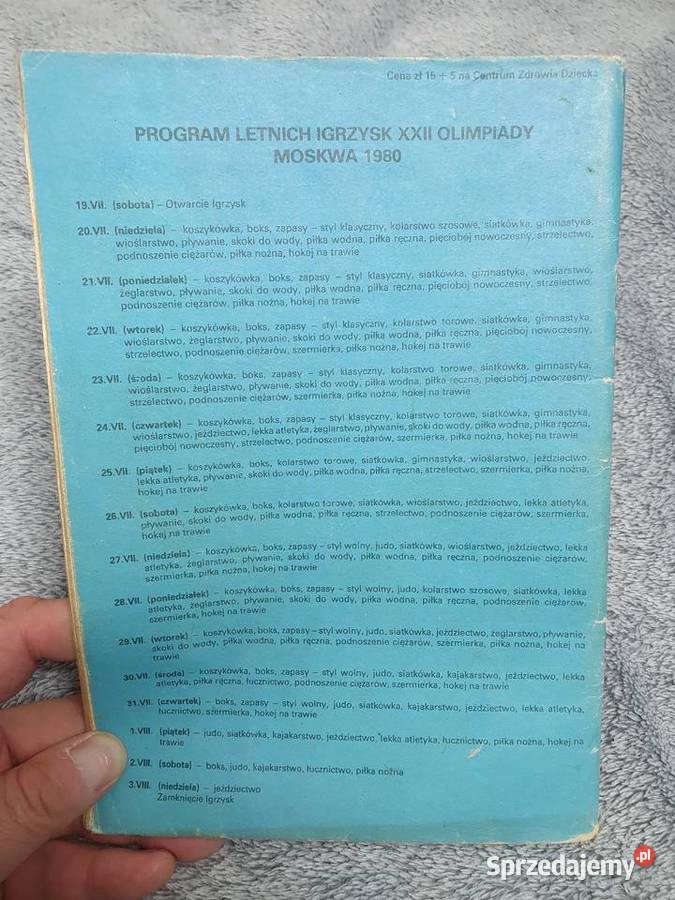 Polacy na Olimpijskich Arenach wydanie 1 1980 Gdynia