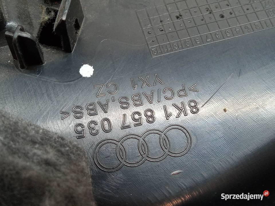 SCHOWEK PASAŻERA Audi A4 IV 20082015 B8 świętokrzyskie