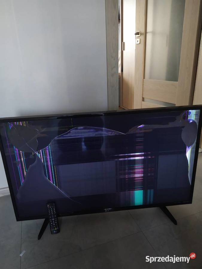 Telewizor LG 43LH570V uszkodzona matryca małopolskie Kraków sprzedam