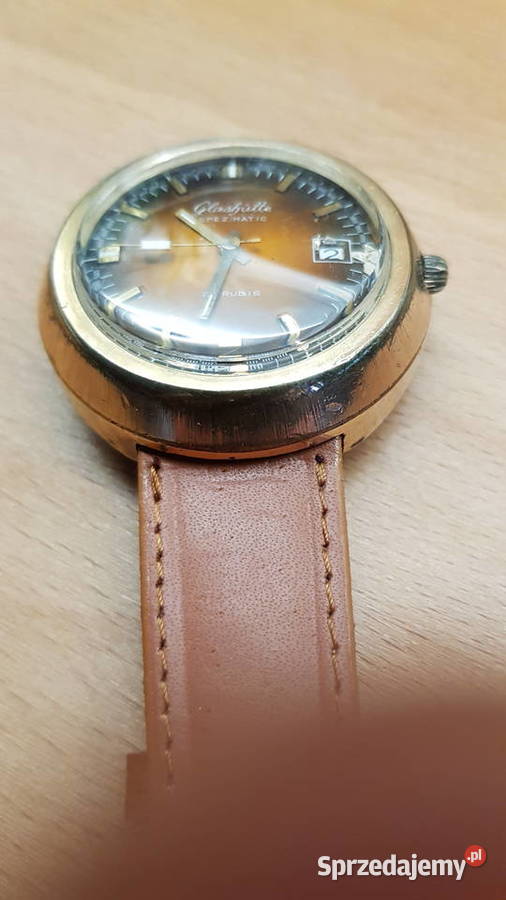Vintage zegarek GUB Glashutte Spezimatic Chorzów