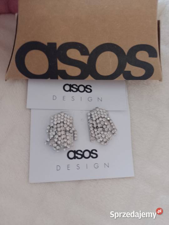ASOS Bogato zdobione kolczyki wieczorowe z Dla kobiet małopolskie Kraków
