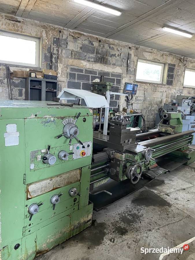 Tokarka SNA 800 x 3000 z odczytami