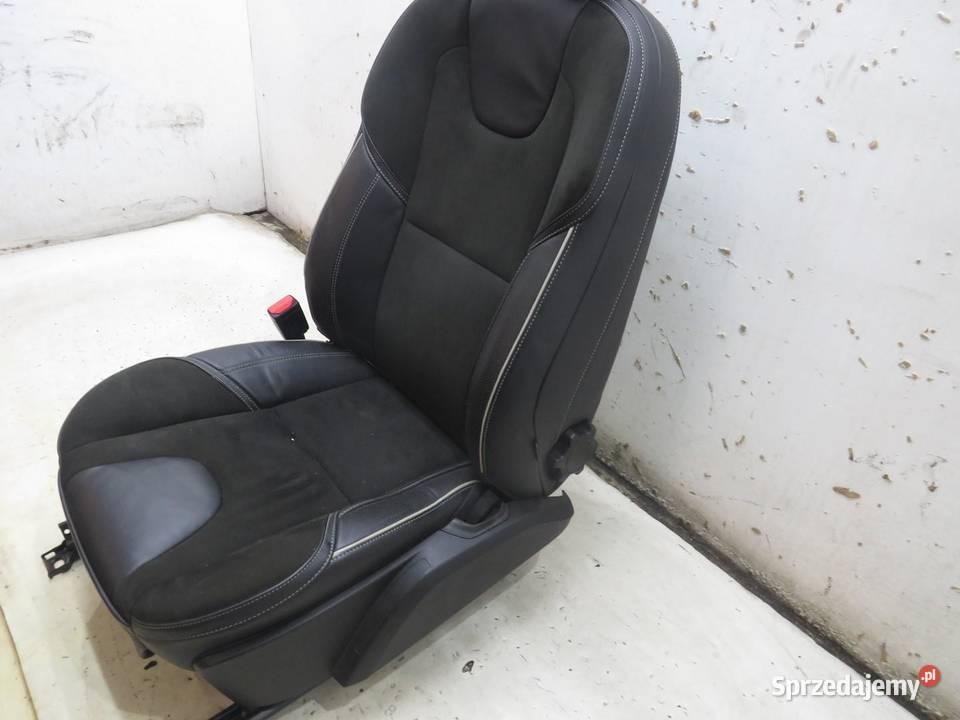 FOTEL LEWY PRZEDNI PRZÓD PÓŁSKÓRA VOLVO V40 II